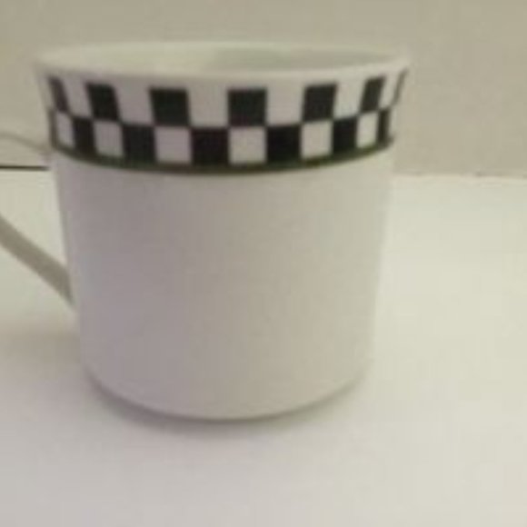 Vintage Alco Industries Lighthouse Coffee Cup Mug Checker Board Top AOILIG UGC - Picture 4 of 5